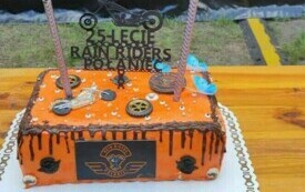 Tort na 25 lecie Rain Riders Połaniec