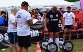Tłumy kibic&oacute;w na Pucharze Polski Strongman w Połańcu 2024 43