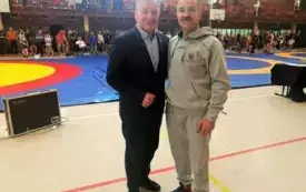 A. Supron Preses PZZ Srebro na IO w Moskwie 1980