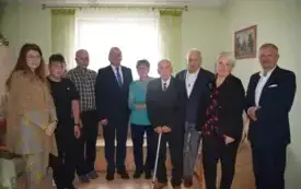 Galeria aktualności &bdquo;Sto lat i jeszcze więcej!&rdquo; &ndash; wyjątkowa wizyta u 100-letniego mieszkańca gminy 1