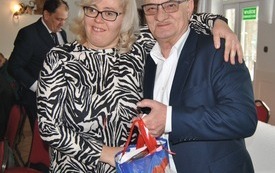 Wieczerza Wigilijna Uczestnik&oacute;w Warsztatu Terapii Zajęciowej w Połańc