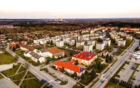 bloki w Połańcu z g&oacute;ry