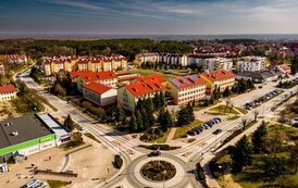 widok na bloki z g&oacute;ry