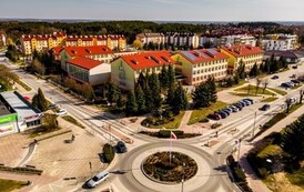rondo na osiedlu szkoła podstwowa wisona z g&oacute;ry
