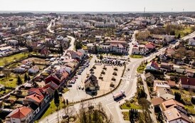 widok z g&oacute;ry na Połaniec