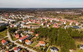 Połaniec z lotu ptaka