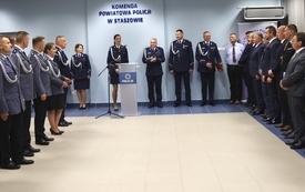Z obchod&oacute;w Powiatowego Święta Policji w Staszowie 10