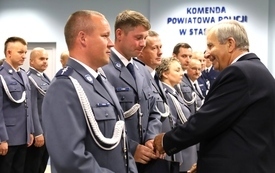 Z obchod&oacute;w Powiatowego Święta Policji w Staszowie 8