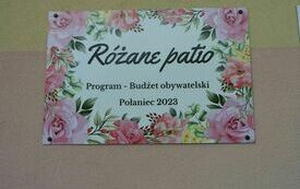tablica r&oacute;żane patio