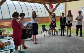 uroczyste otwarcie r&oacute;żowego patio