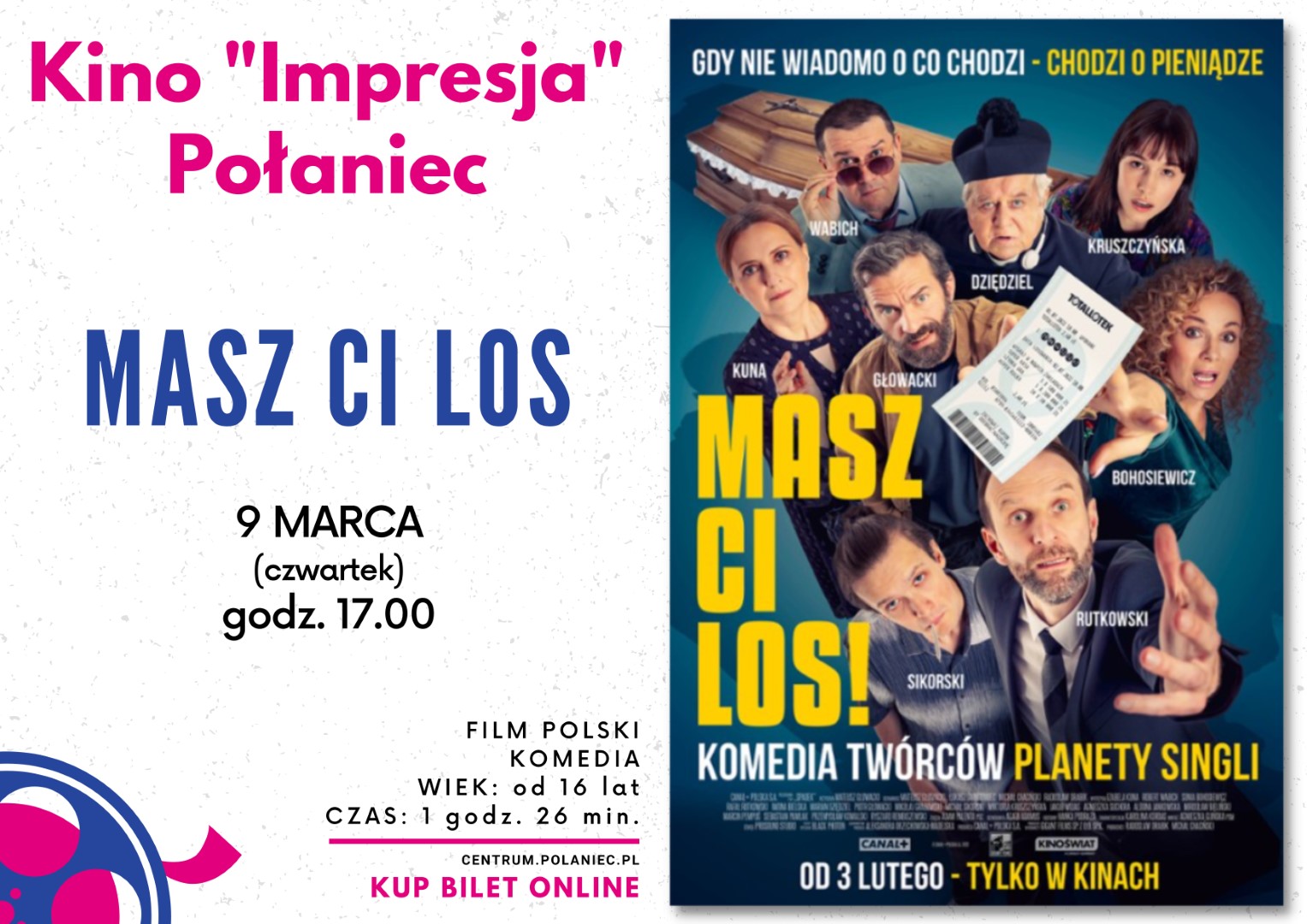 plakat_poziomo_masz_ci_los