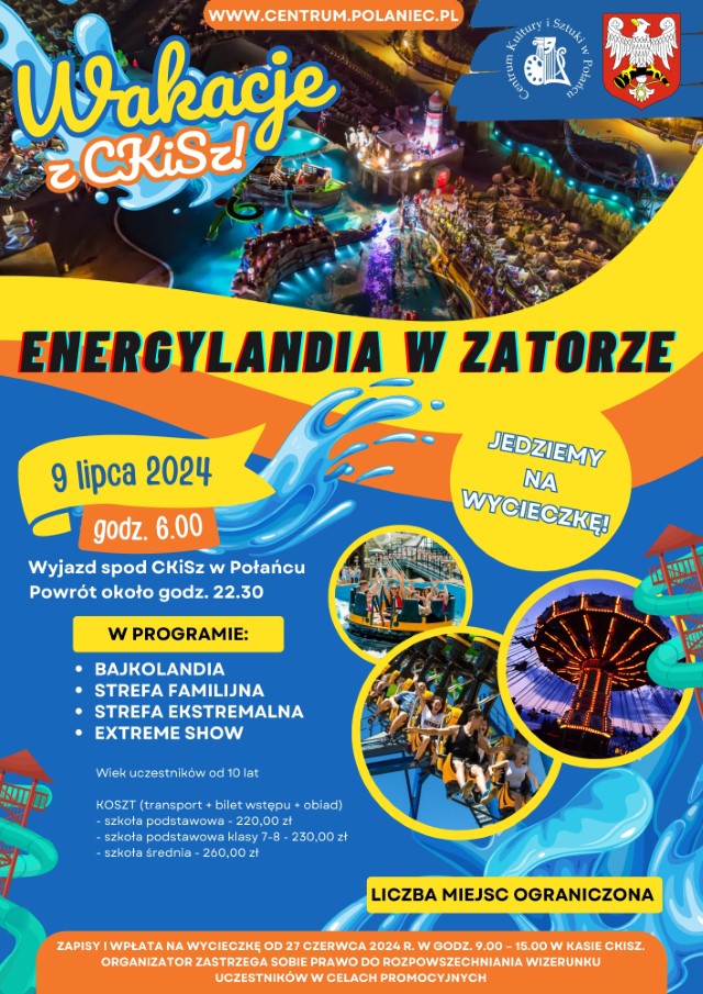 wycieczka energylandia