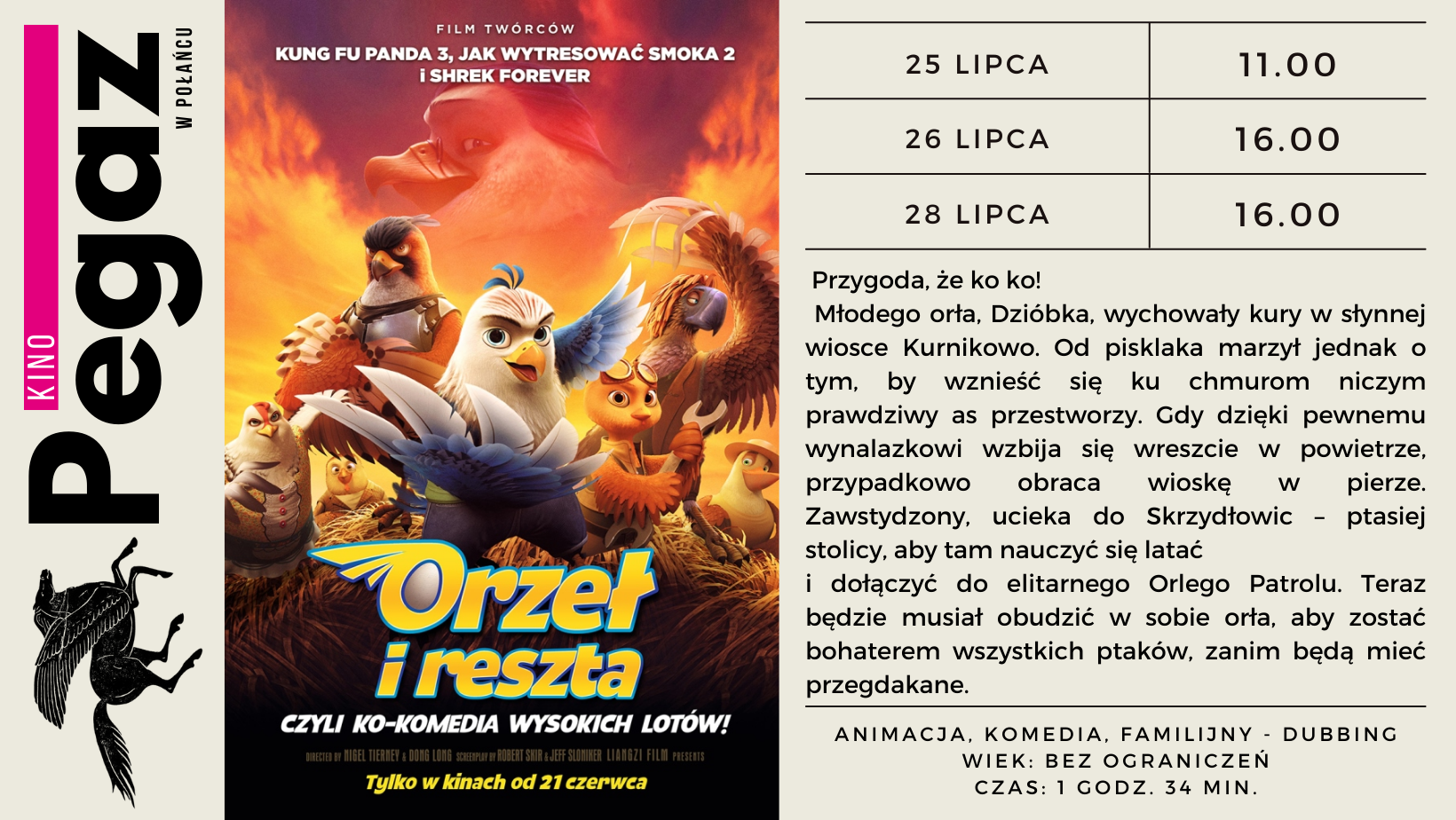 Orzeł i&nbsp;Reszta plakat