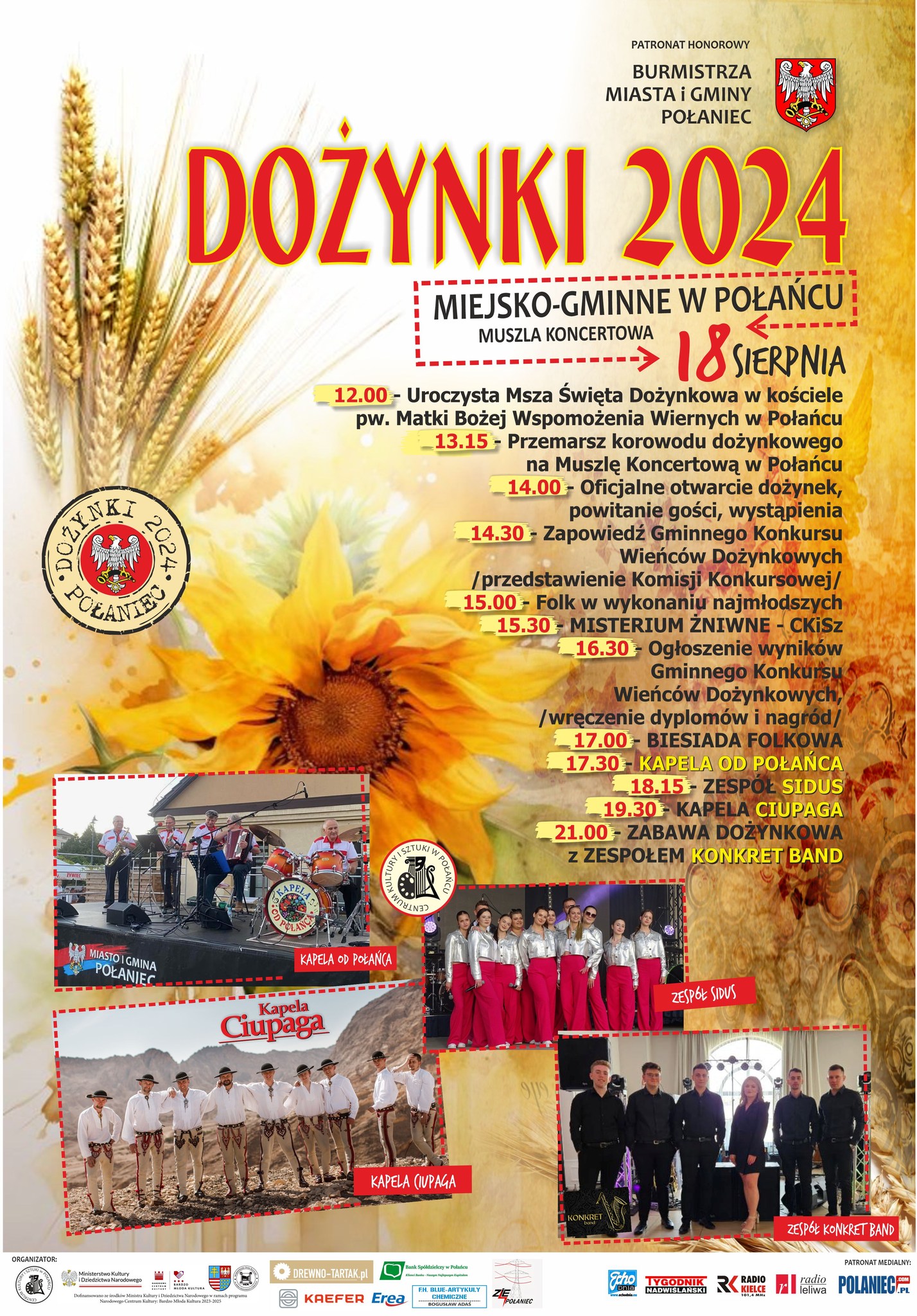 plakat z&nbsp;dozynkami