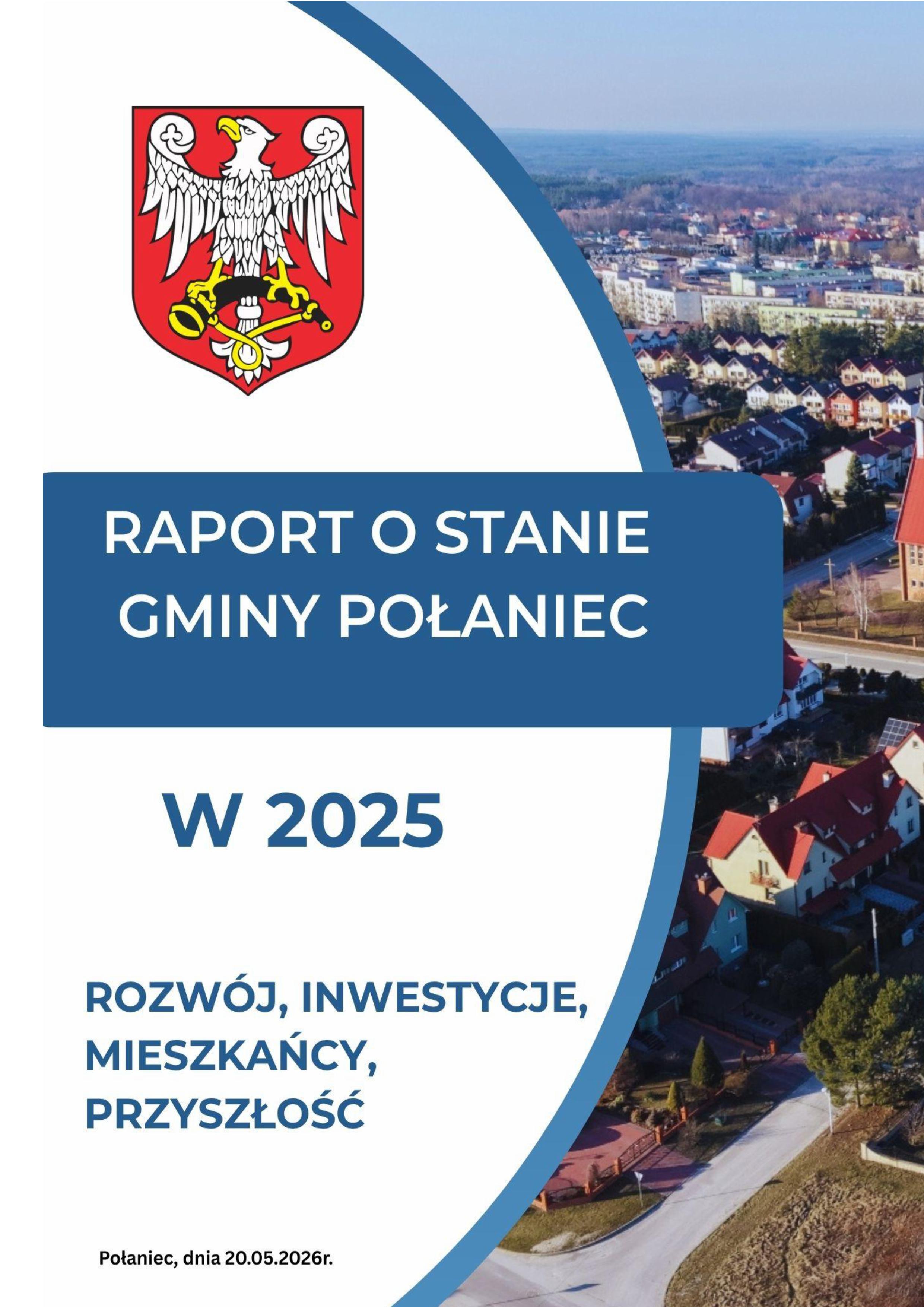 Raport o&nbsp;stanie Miasta i&nbsp;Gminy Połaniec za 2025 rok
