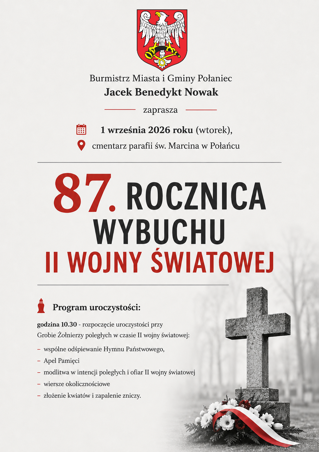 Rocznica wybuchu II wojny światowej