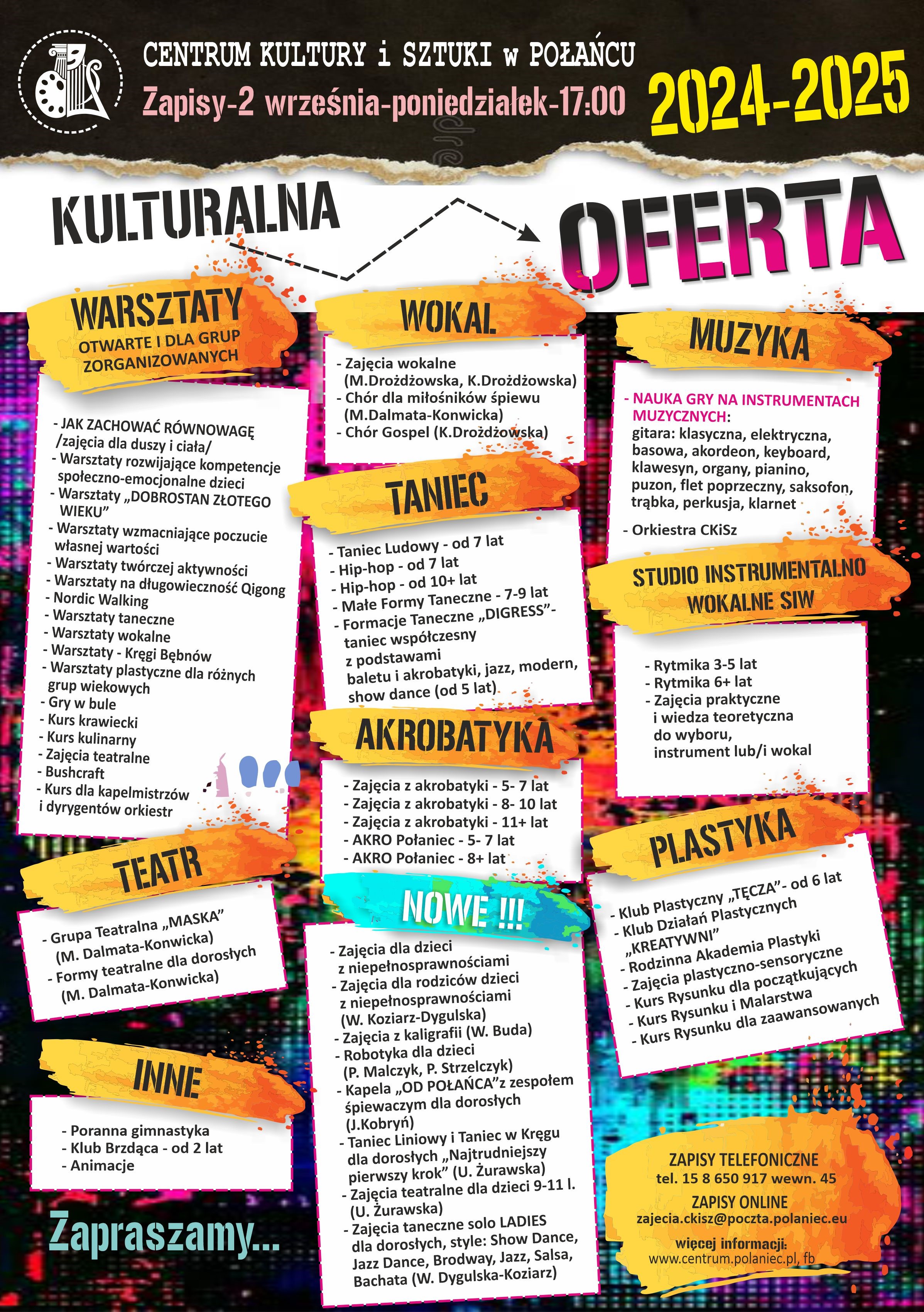 aktualna oferta CKISZ