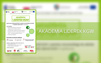 Zdjęcie do Akademia Liderek KGW
