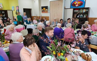Zdjęcie do Uroczyste Śniadanie Wielkanocne w Środowiskowym Domu Samopomocy w Połańcu