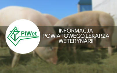 Zdjęcie do Informacja Powiatowego Lekarza Weterynarii