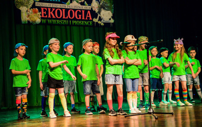 Zdjęcie do  XXIII Przegląd Zespoł&oacute;w Przedszkolnych &bdquo;Ekologia w wierszu i piosence&rdquo;