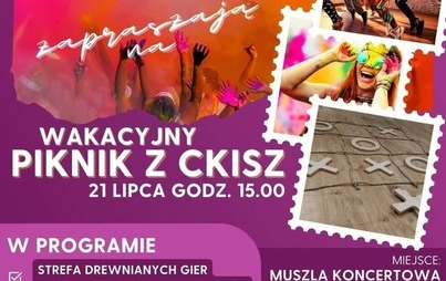 Zdjęcie do WAKACYJNY PIKNIK
