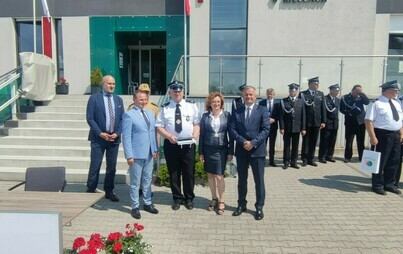 Zdjęcie do Podpisanie umowy na dofinansowanie &bdquo;Zakupu średniego samochodu ratowniczo-gaśniczego dla jednostki OSP w Połańcu&rdquo;