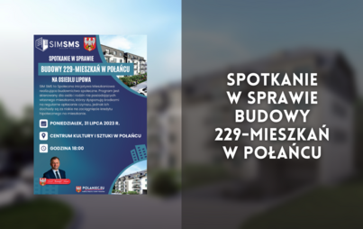 Zdjęcie do Spotkanie w sprawie budowy 229-mieszkań w Połańcu