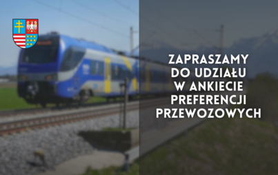 Zdjęcie do Zapraszamy do udziału w ankiecie preferencji przewozowych