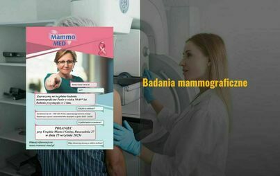 Zdjęcie do Badania mammograficzne