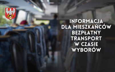Zdjęcie do Informacja dla mieszkańc&oacute;w- bezpłatny transport w czasie wybor&oacute;w