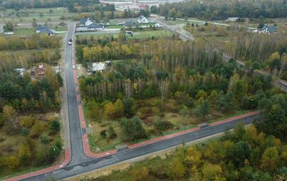 Zdjęcie do Zakończono prace przy budowie drogi na Osiedlu Krakowskim w Połańcu