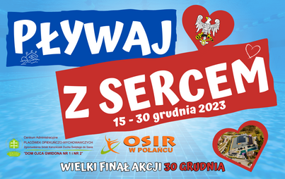 Zdjęcie do Wielki Finał akcji &bdquo;Pływaj z sercem&rdquo; już w sobotę!