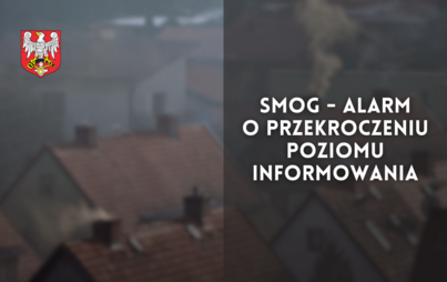 Zdjęcie do SMOG - Alarm o przekroczeniu poziomu informowania