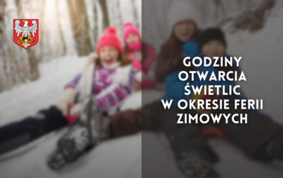 Zdjęcie do Godziny otwarcia świetlic w okresie ferii zimowych