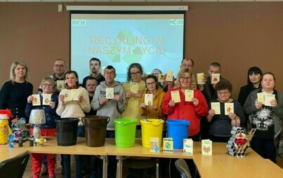 Zdjęcie do Warsztat Terapii Zajęciowej na Warsztatach Recyklingu w Rzędowie