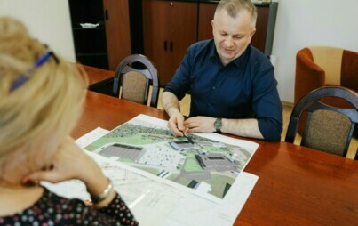 Zdjęcie do Burmistrz Miasta i Gminy Połaniec o Inwestycjach