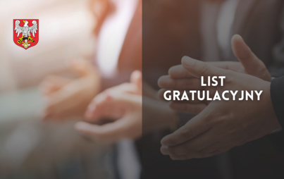 Zdjęcie do List gratulacyjny