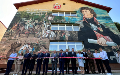 Zdjęcie do Enea dla historii &ndash; odsłonięcie patriotycznego muralu w Połańcu