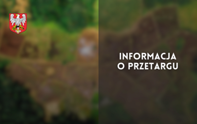 Zdjęcie do Informacja o przetargu
