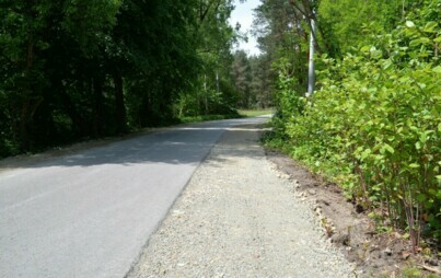 Zdjęcie do Realizacja zadania budowy przejścia dla pieszych w miejscowości Zdzieci Stare