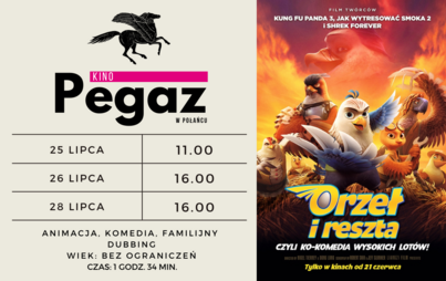 Zdjęcie do Zapraszamy do Kina "Pegaz" w Połańcu!