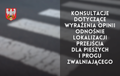 Zdjęcie do Konsultacje dotyczące wyrażenia opinii odnośnie lokalizacji przejścia dla pieszych i progu zwalniającego