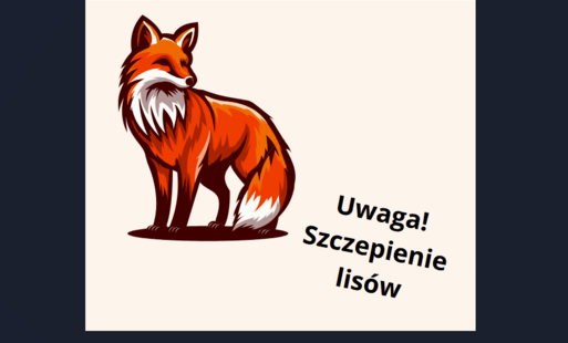 Zdjęcie do Ochronne szczepienie lis&oacute;w