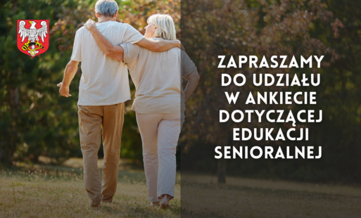 Zdjęcie do Zapraszamy do udziału w ankiecie dotyczącej edukacji senioralnej 