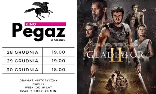 Zdjęcie do Zapraszamy do kina Pegaz na film "Gladiator 2"