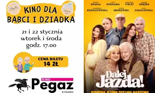 Zdjęcie do Kino dla Babci i Dziadka - zapraszamy