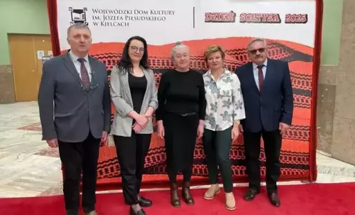 Zdjęcie do Przedstawiciele Gminy Połaniec uczestniczyli w konferencji, pn.: &quot;Sołtys &ndash; tradycja, a nowoczesność&quot;