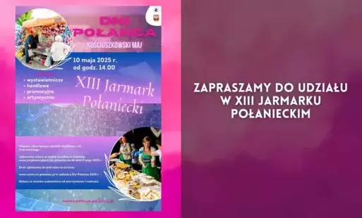 Zdjęcie do Zapraszamy do udziału w XIII Jarmarku Połanieckim