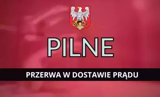Zdjęcie do Przerwa w dostawie prądu
